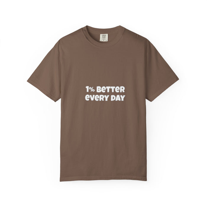 1% Better Every Day T-Shirt — Motivational Daily Progress Tee