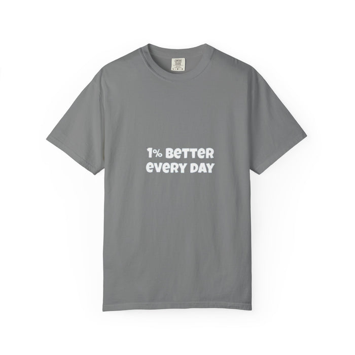 1% Better Every Day T-Shirt — Motivational Daily Progress Tee