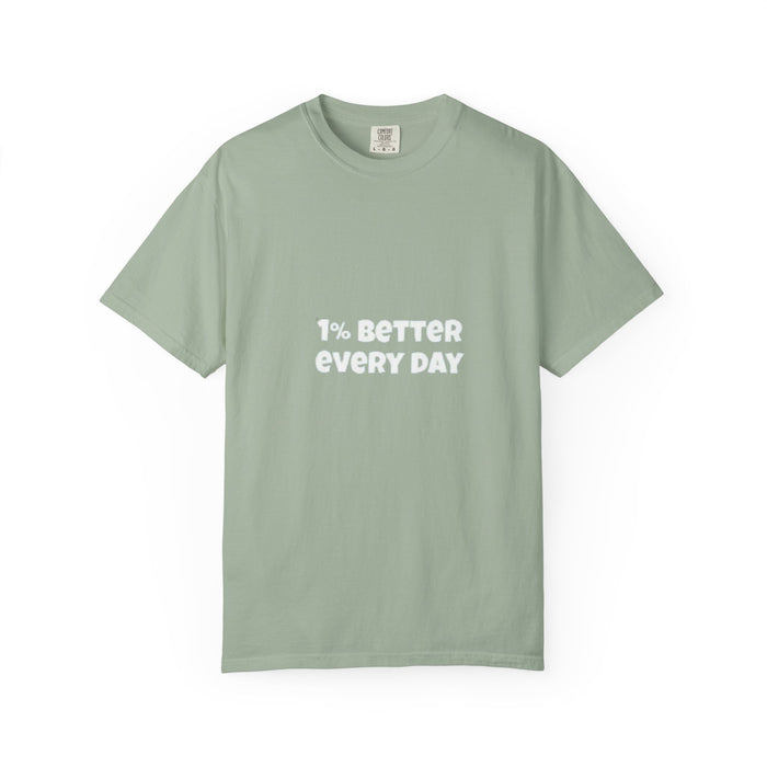 1% Better Every Day T-Shirt — Motivational Daily Progress Tee