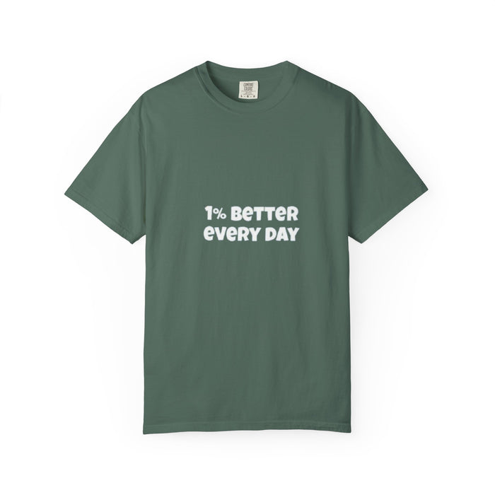 1% Better Every Day T-Shirt — Motivational Daily Progress Tee