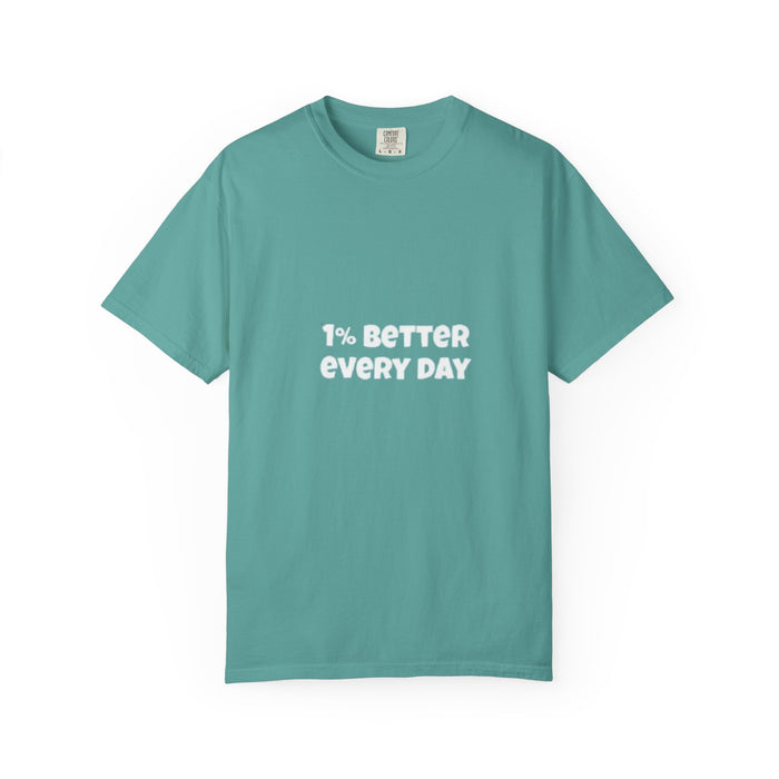 1% Better Every Day T-Shirt — Motivational Daily Progress Tee