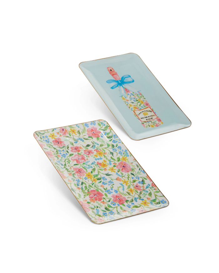 12" Fleur Trays