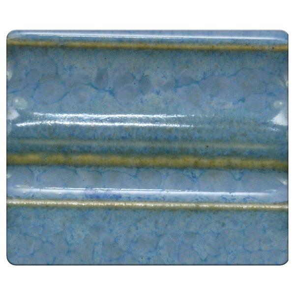 Spectrum’s Soft Blue is a cone 4/6 stoneware glaze. Amaranth Stoneware Canada.