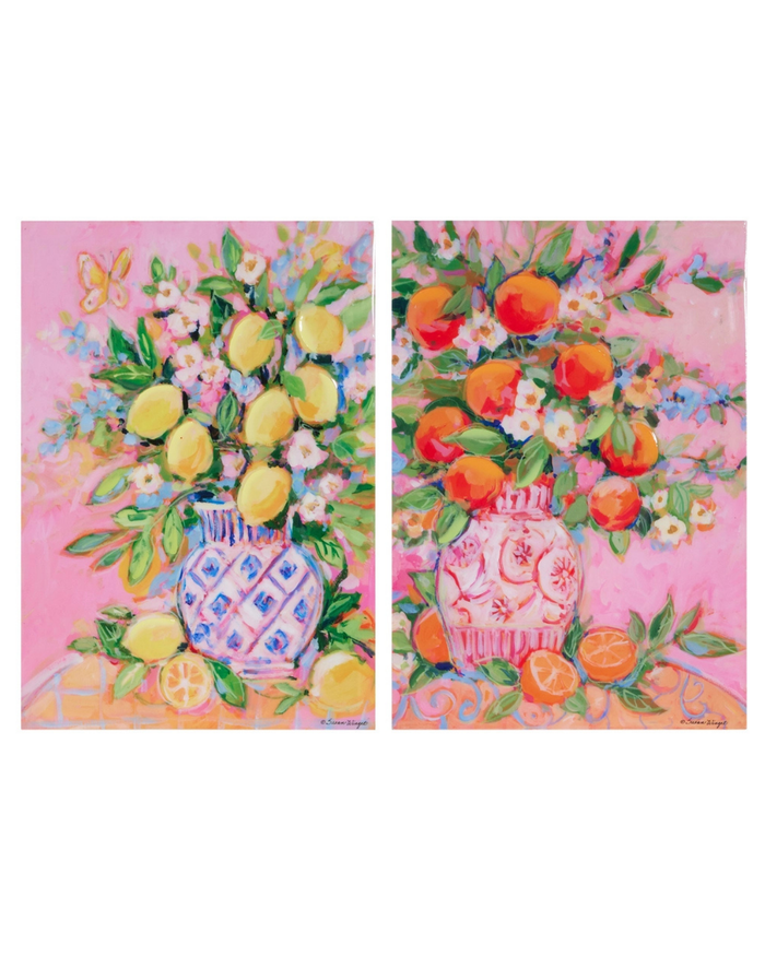 18" Citrus Arrangement Wall Art