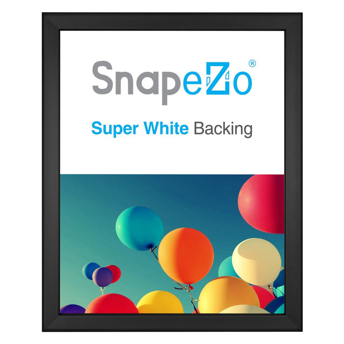 18x24 Black Poster Frame 0.8 Inch SnapeZo®