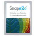 18x24 Silver Poster Frame 0.8 Inch SnapeZo®