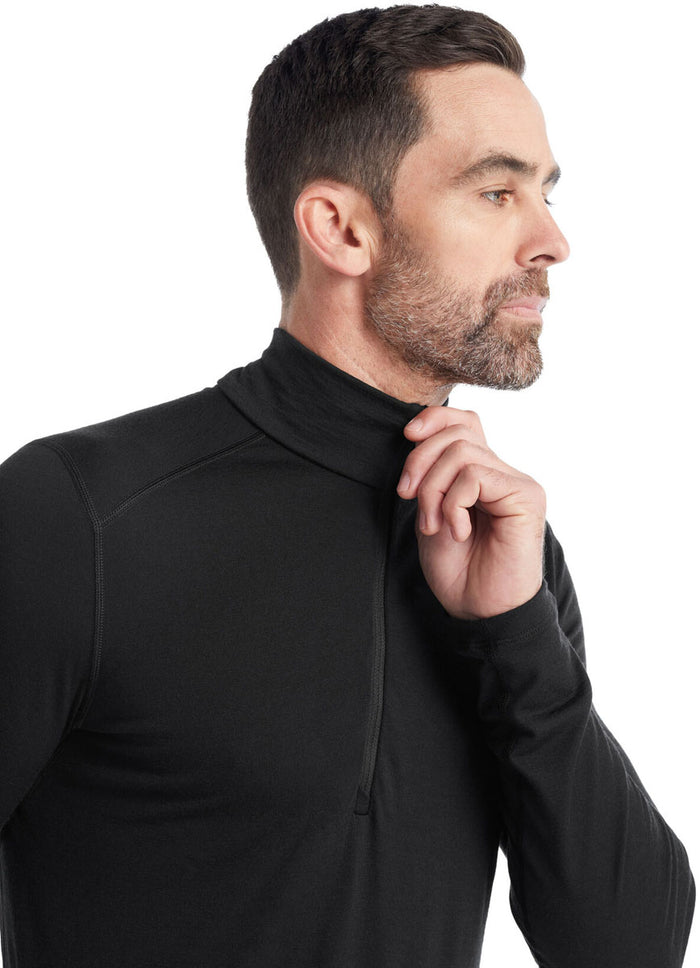 200 Oasis Long Sleeve Half Zip Baselayer - Men’s