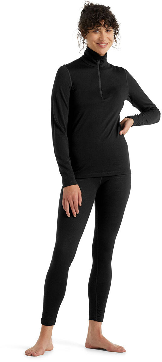 200 Oasis Women's Long Sleeve Half Zip Baselayer