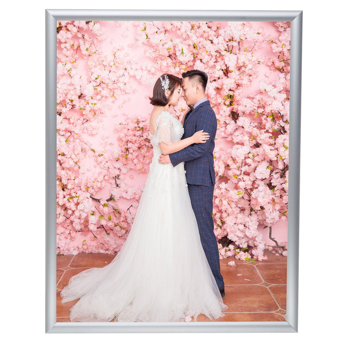 20x30 Silver SnapeZo® Snap Frame - 1 Inch Profile