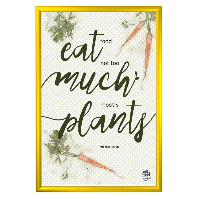 24x36 Yellow SnapeZo® Snap Frame - 1.2 Inch Profile