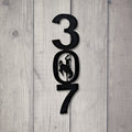 307 Sign - Vertical