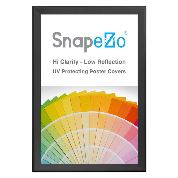 30x45 Black SnapeZo® Snap Frame - 1.7" Profile