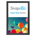 32x48 Black SnapeZo® Snap Frame - 1.7" Profile