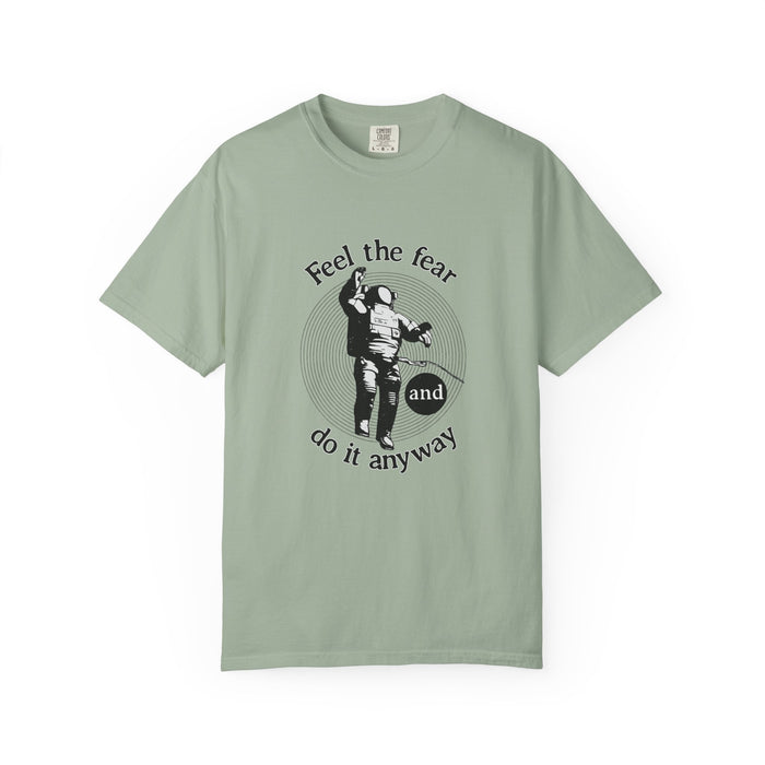 Astronaut 'Feel the Fear and Do It Anyway' Graphic T‑Shirt
