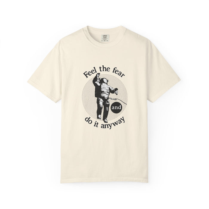 Astronaut 'Feel the Fear and Do It Anyway' Graphic T‑Shirt