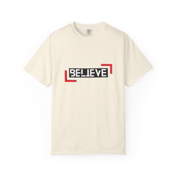 Believe Graphic T-Shirt — Bold Motivational Tee