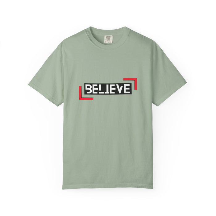 Believe Graphic T-Shirt — Bold Motivational Tee
