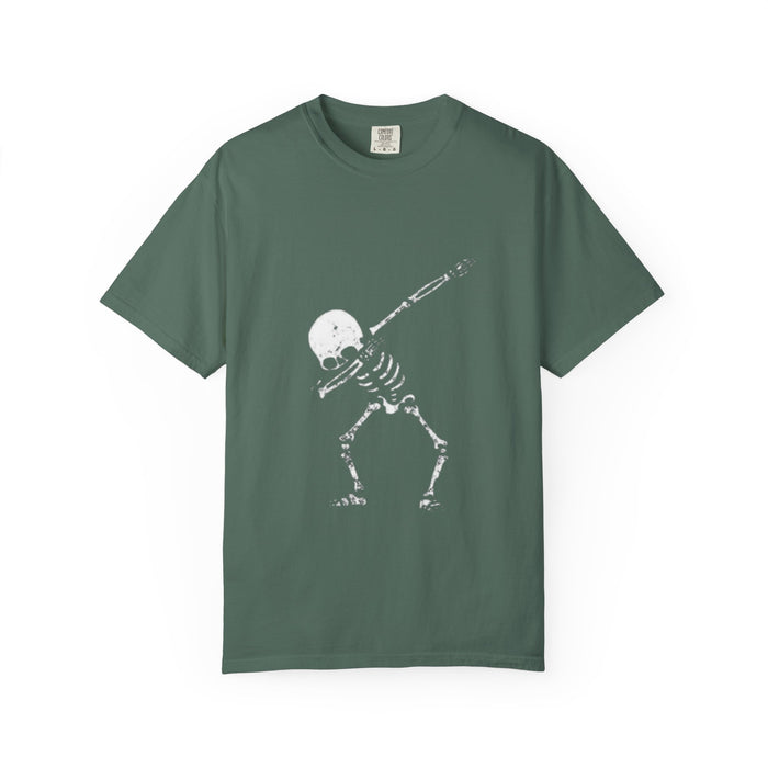 Dabbing Skeleton T‑Shirt — Funny Halloween Graphic Tee