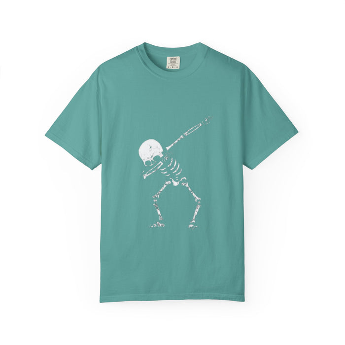 Dabbing Skeleton T‑Shirt — Funny Halloween Graphic Tee