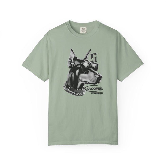 Doberman Sunglasses Graphic T-Shirt — "Snooper" Streetwear Tee