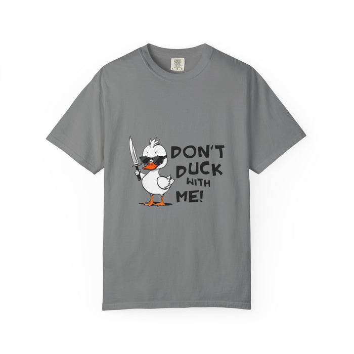Don't Duck With Me T-Shirt — Funny Angry Duck Graphic Tee