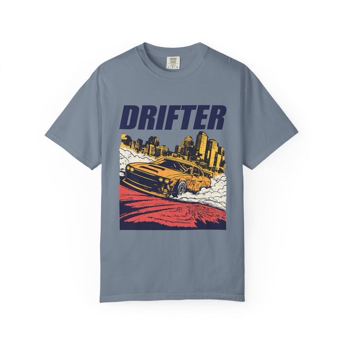 Drifter Street Racing T-Shirt — Retro Drift Car Graphic Tee