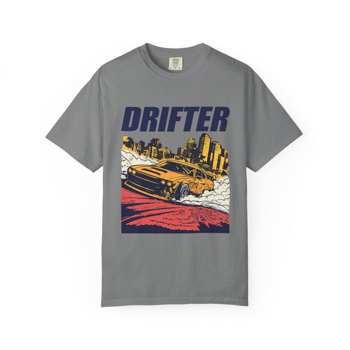 Drifter Street Racing T-Shirt — Retro Drift Car Graphic Tee