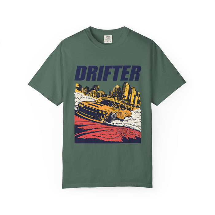 Drifter Street Racing T-Shirt — Retro Drift Car Graphic Tee