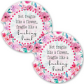 Fragile Like A Bomb Car Coaster Set