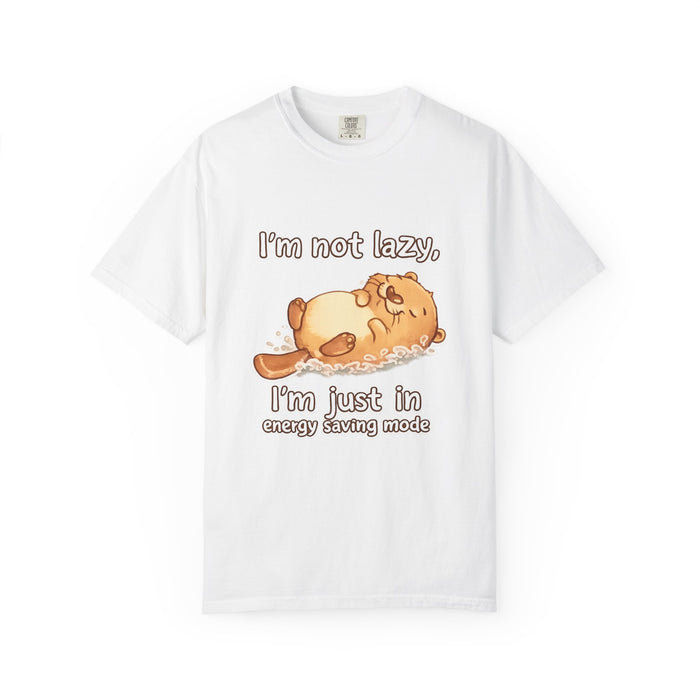 Funny 'I'm Not Lazy, I'm in Energy Saving Mode' T-Shirt