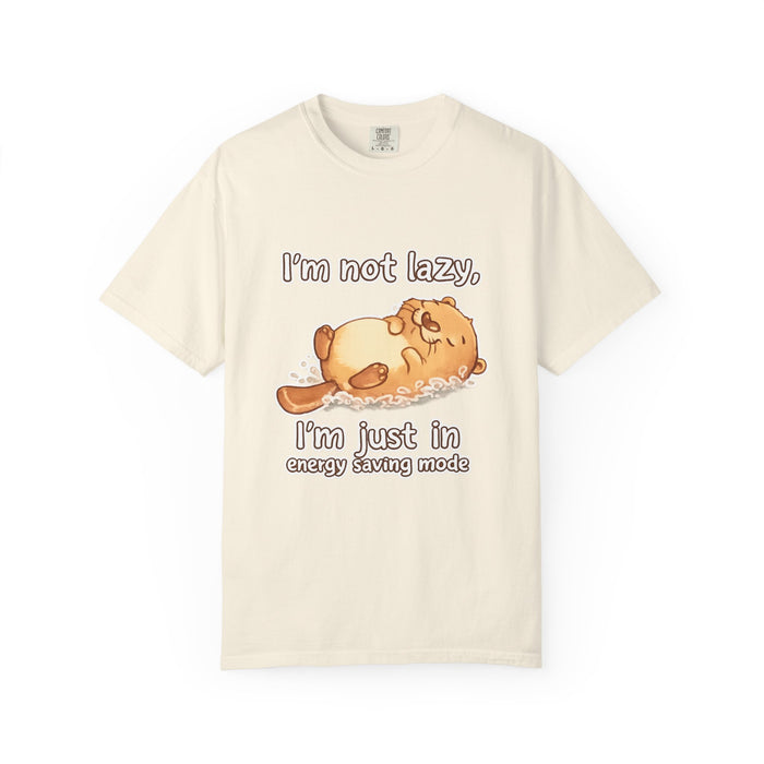 Funny 'I'm Not Lazy, I'm in Energy Saving Mode' T-Shirt