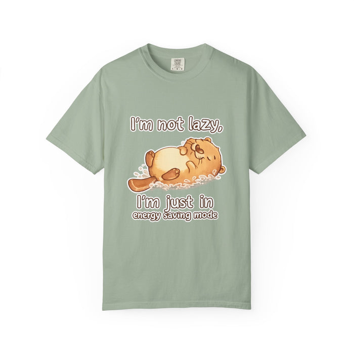 Funny 'I'm Not Lazy, I'm in Energy Saving Mode' T-Shirt