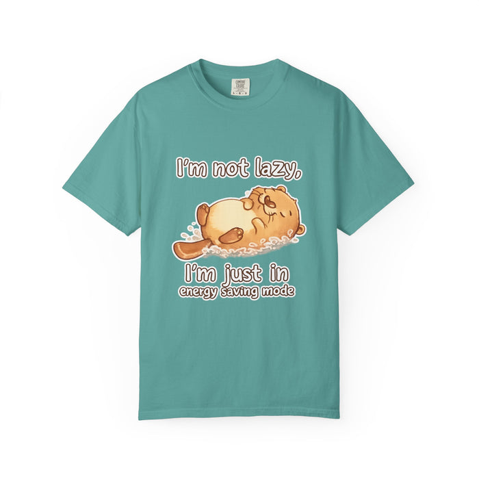 Funny 'I'm Not Lazy, I'm in Energy Saving Mode' T-Shirt