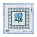 Gingham Botanical - Hydrangea