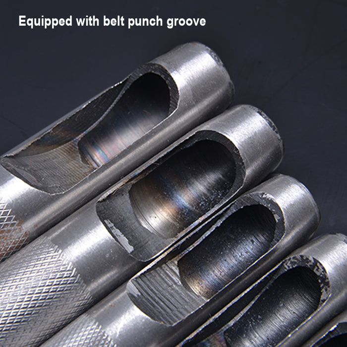 Harden 12Pcs Hollow Punch Set Size 3-16mm