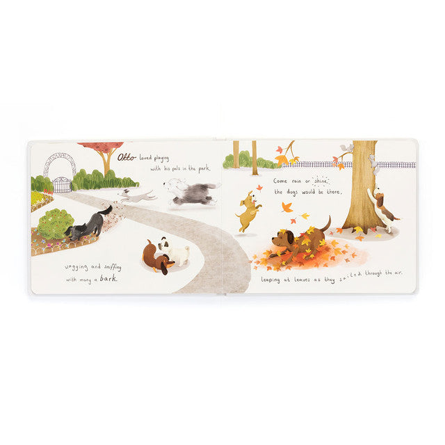 Jellycat "Otto the Loyal Long Dog" Book
