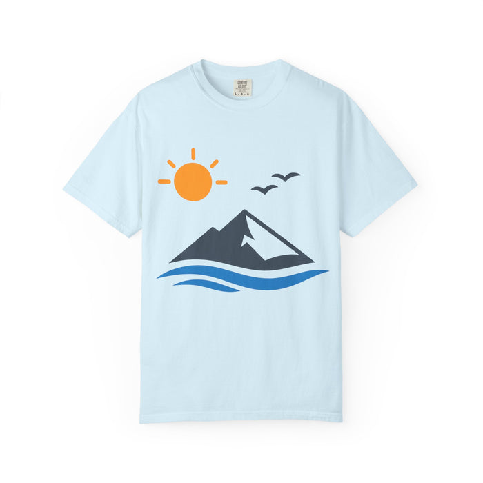 Mountain Sunrise T-Shirt — Scenic Outdoor Graphic Tee