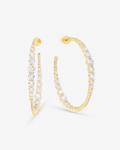 "Oh She Fancy" Graduated Hoops 2"