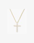 "Oh She Fancy" Small Cross Pendant