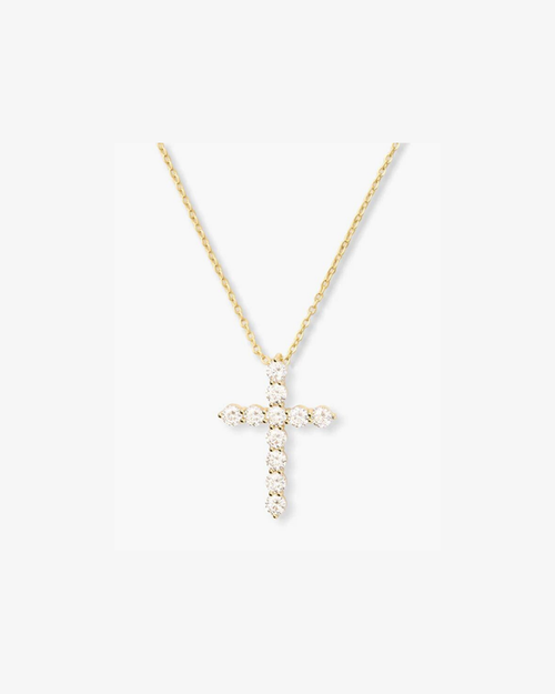 "Oh She Fancy" Small Cross Pendant