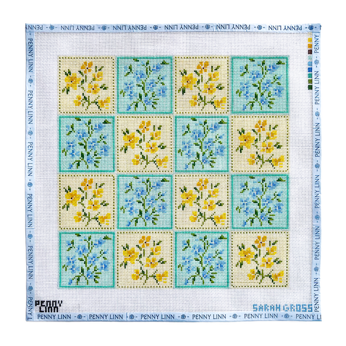Patchwork Pansies