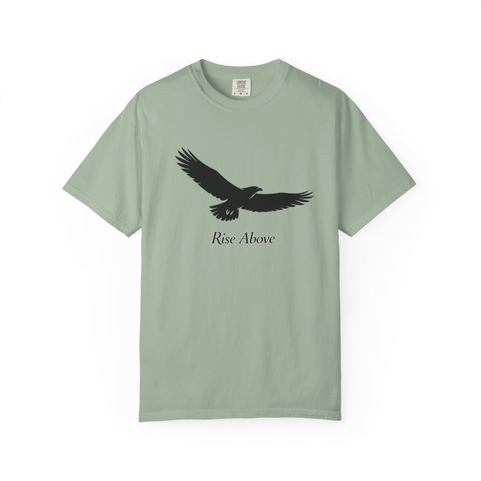 Rise Above Eagle T-Shirt — Inspirational Eagle Graphic Tee
