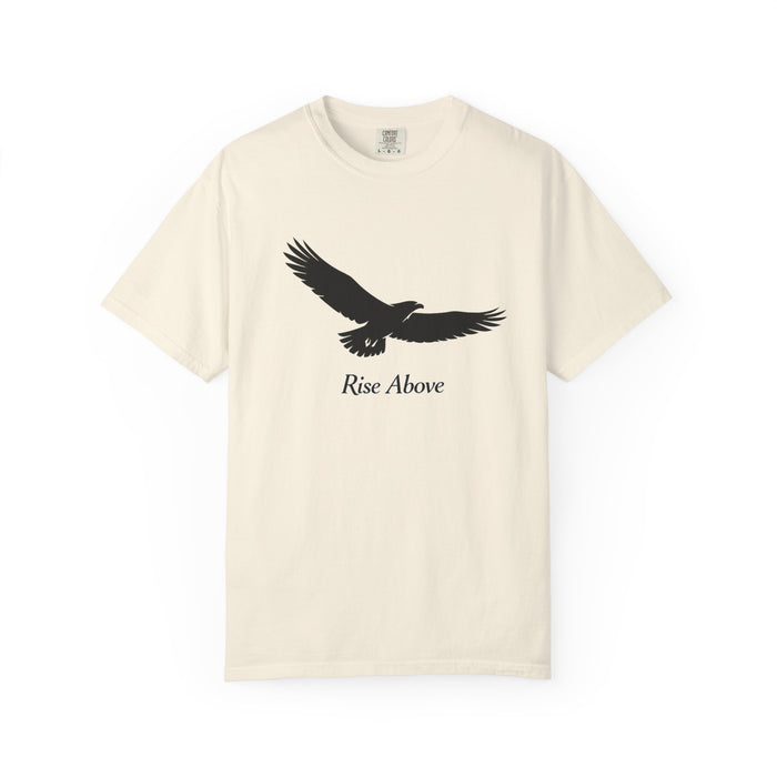 Rise Above Eagle T-Shirt — Inspirational Eagle Graphic Tee