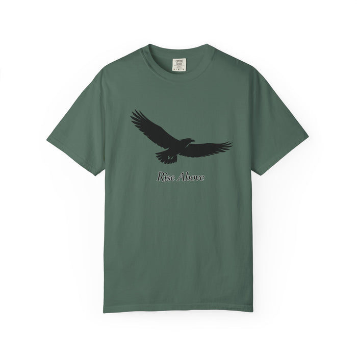 Rise Above Eagle T-Shirt — Inspirational Eagle Graphic Tee
