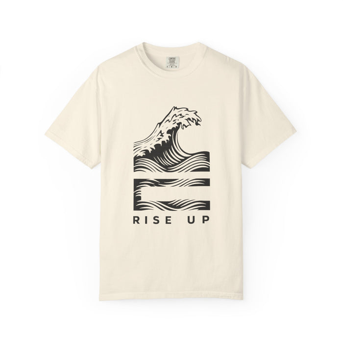 Rise Up Wave T-Shirt — Graphic Ocean Wave Tee