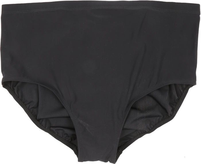 Solid High Waist Bikini Bottom - Women's - Plus Size