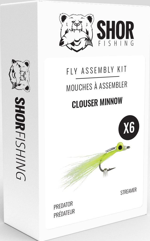 Striped Bass Fly Assembly Kits - 6/PK