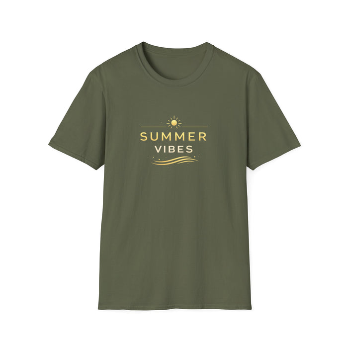 Summer Vibes T-Shirt — Minimal Beach Graphic Tee