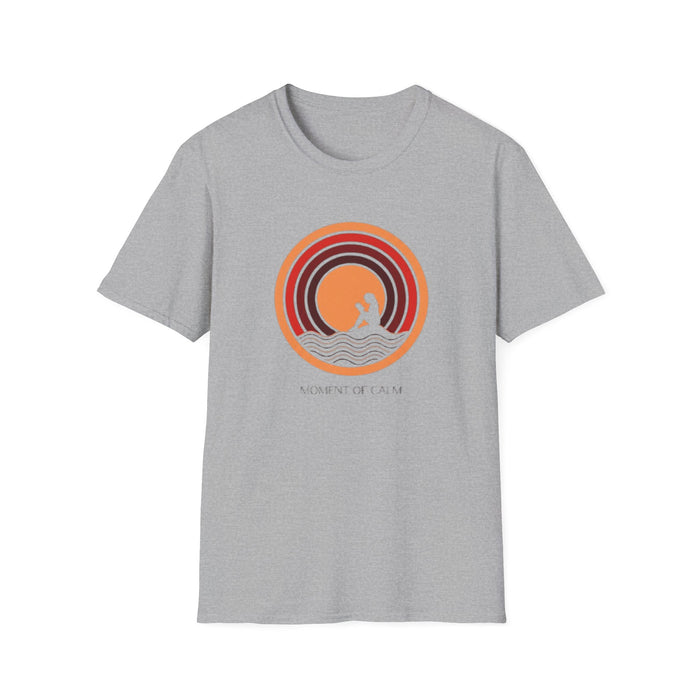 Sunset Surf T-Shirt — Retro Waves "Saltwater & Soul" Graphic Tee
