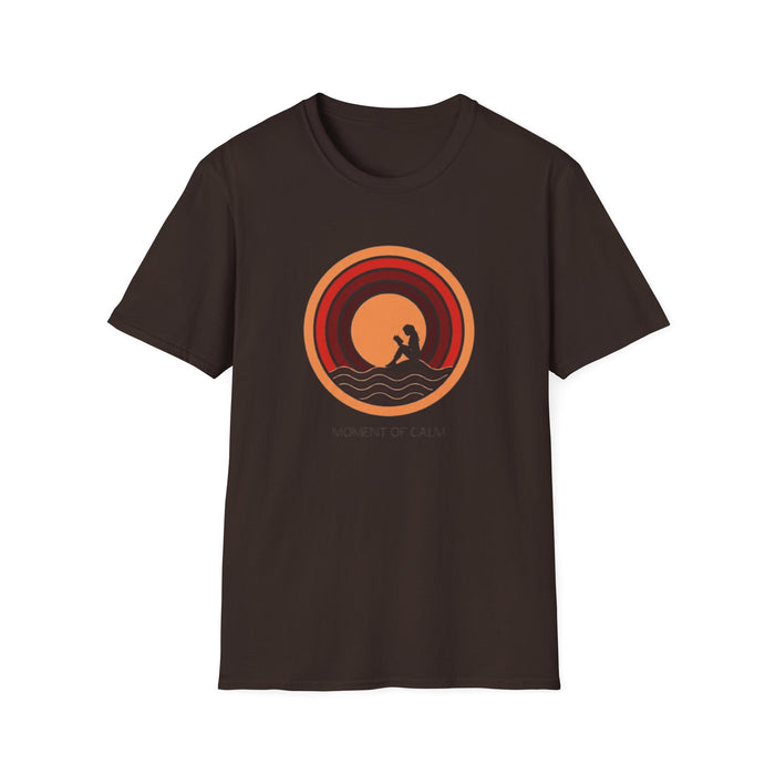 Sunset Surf T-Shirt — Retro Waves "Saltwater & Soul" Graphic Tee